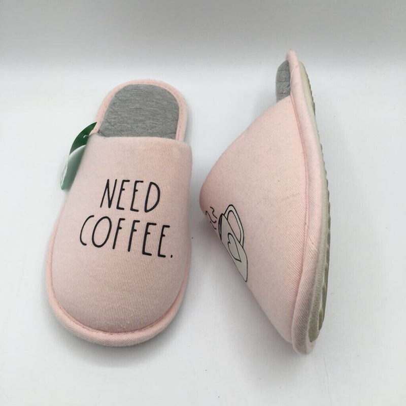 M need coffee slippers