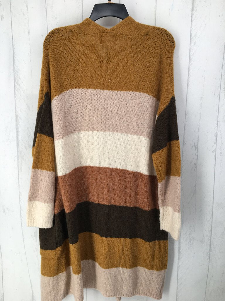 M/L Striped cardigan