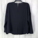 12 V-neck flare slv top