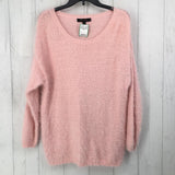 L Textured sweater