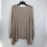 XL Marled a-line l/s top