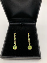 Peridot birthstone earrings