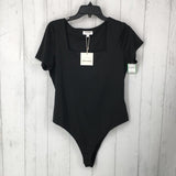 R38 XL Square neck s/s bodysuit