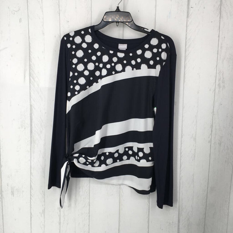 1(M) Printed side tie l/s top