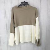 L Textured sweater