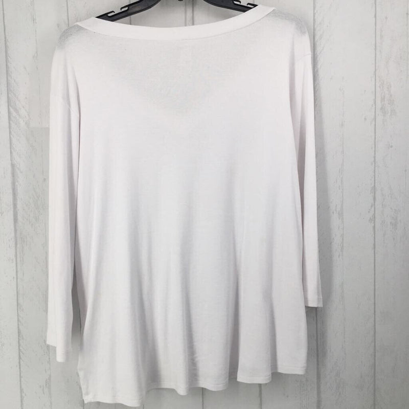 2X V-neck l/s top