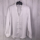 M Polka-dot button up l/s top