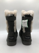 9 faux fur lined boots