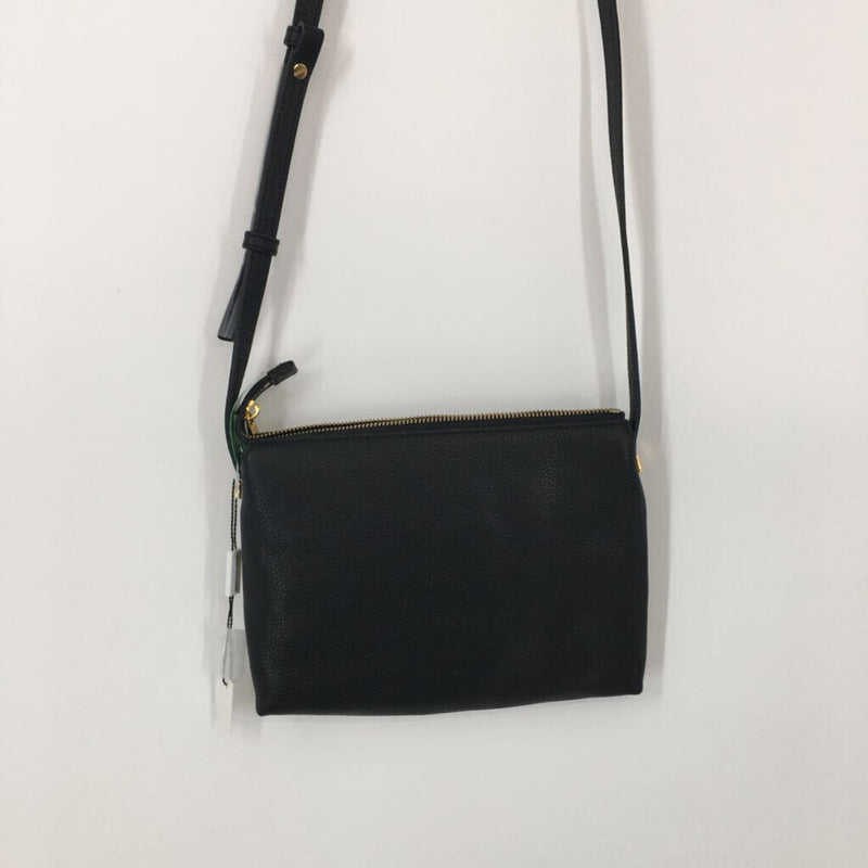 pebbled zip top crossbody