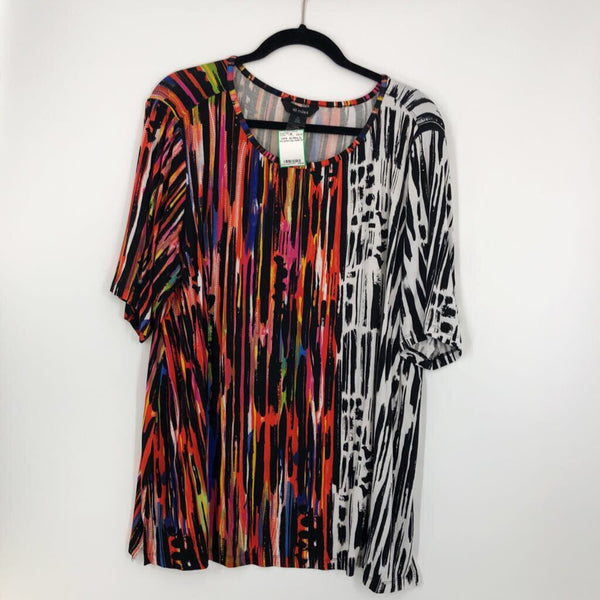 2x s/s print top