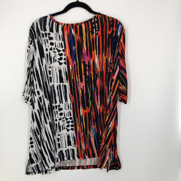 2x s/s print top