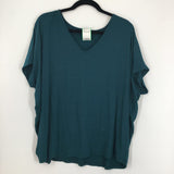 2x s/s v-neck top