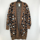 L/XL Animal print cardigan