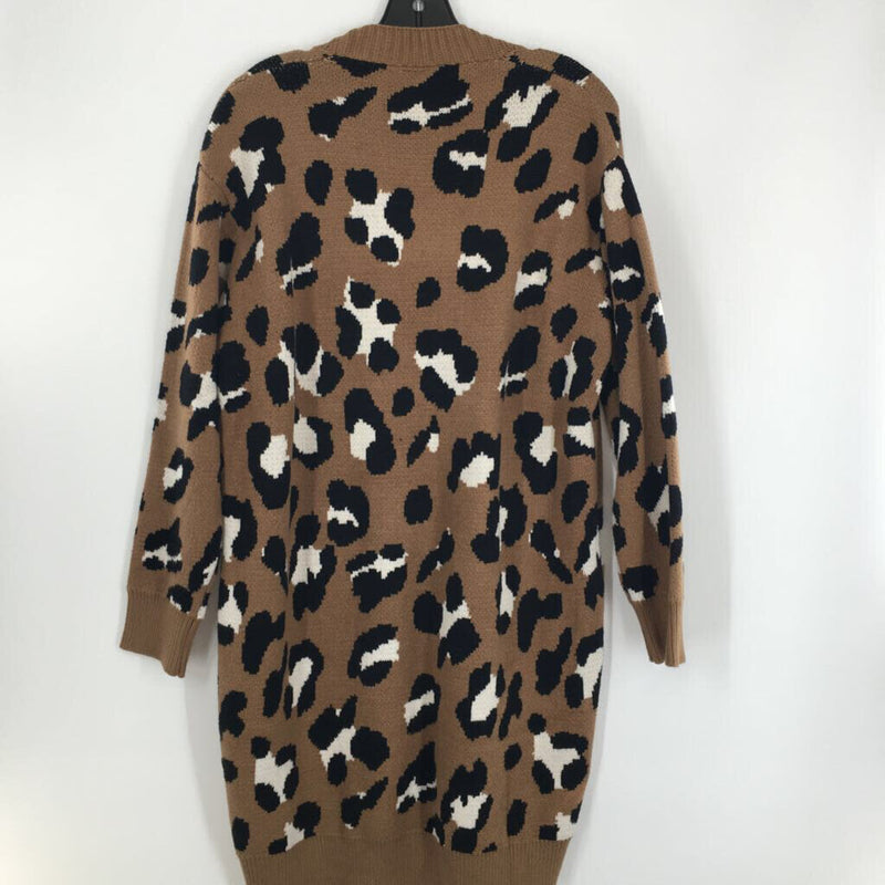 L/XL Animal print cardigan