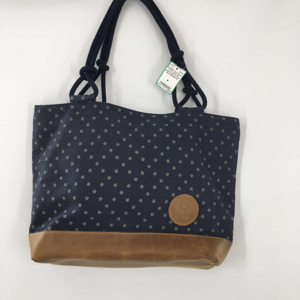 star gazing zip top tote