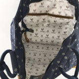 star gazing zip top tote