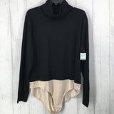 XL T-neck l/s bodysuit