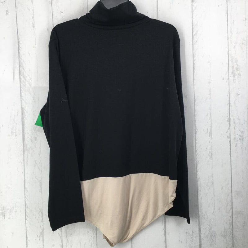 XL T-neck l/s bodysuit