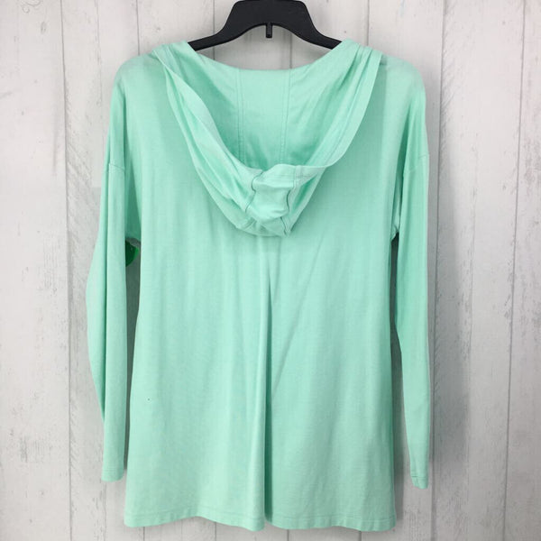 L Hooded l/s top