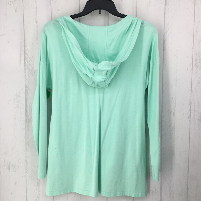 L Hooded l/s top