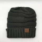 C.C. grey sweater beanie