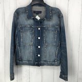 M Studded jean jacket