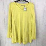 L V-neck l/s top