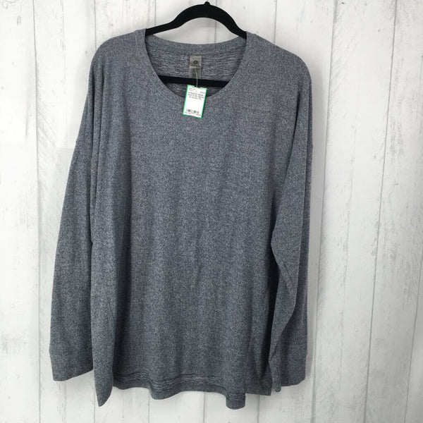 3XL Marled l/s top