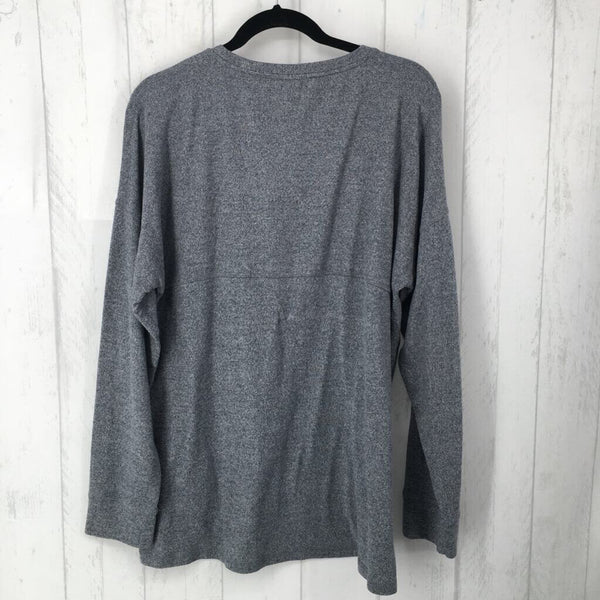 3XL Marled l/s top