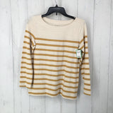 R49 XS Striped 3/4 slv top