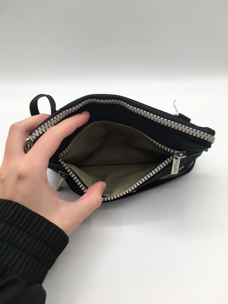 triple zip crossbody