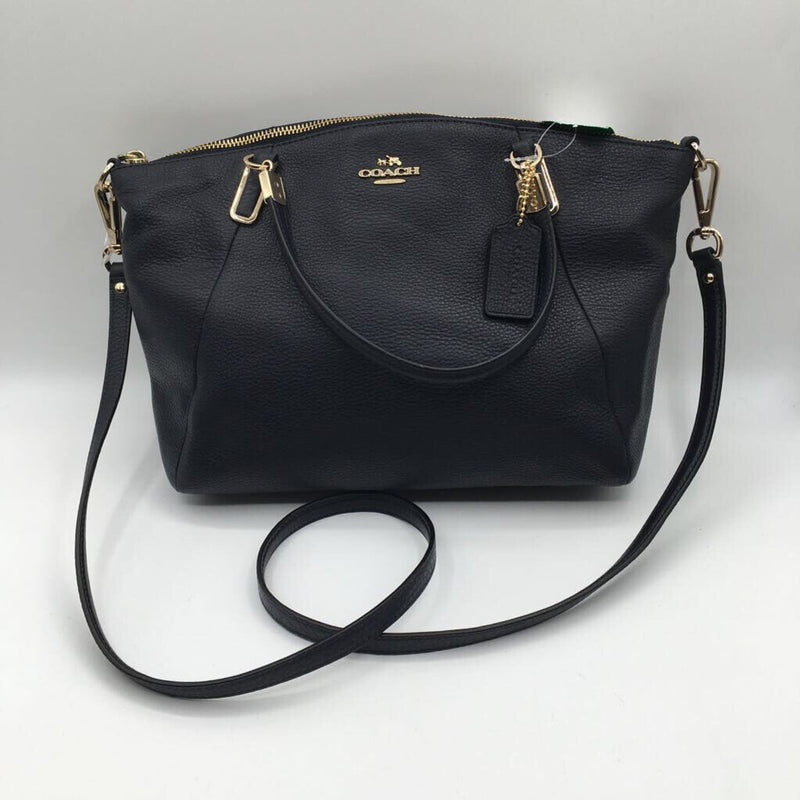 pebbled zip top satchel