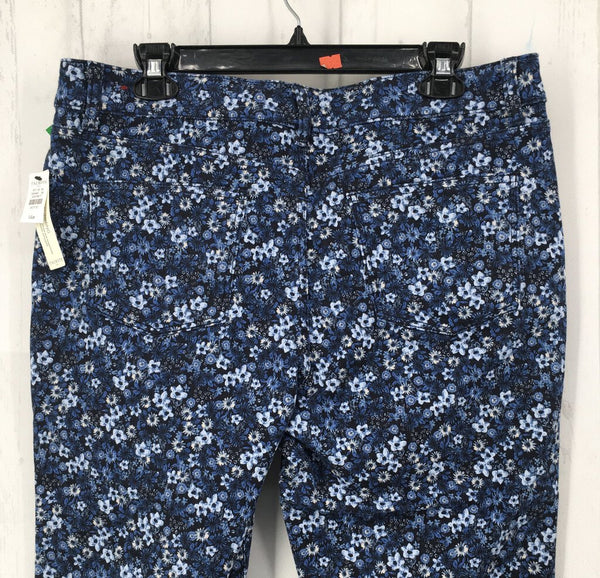 14p Flo print jeans