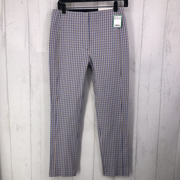 4 Plaid Hi-rise crop