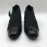 8 strap heel slip ons