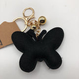 Blingy butterfly tassel keychain