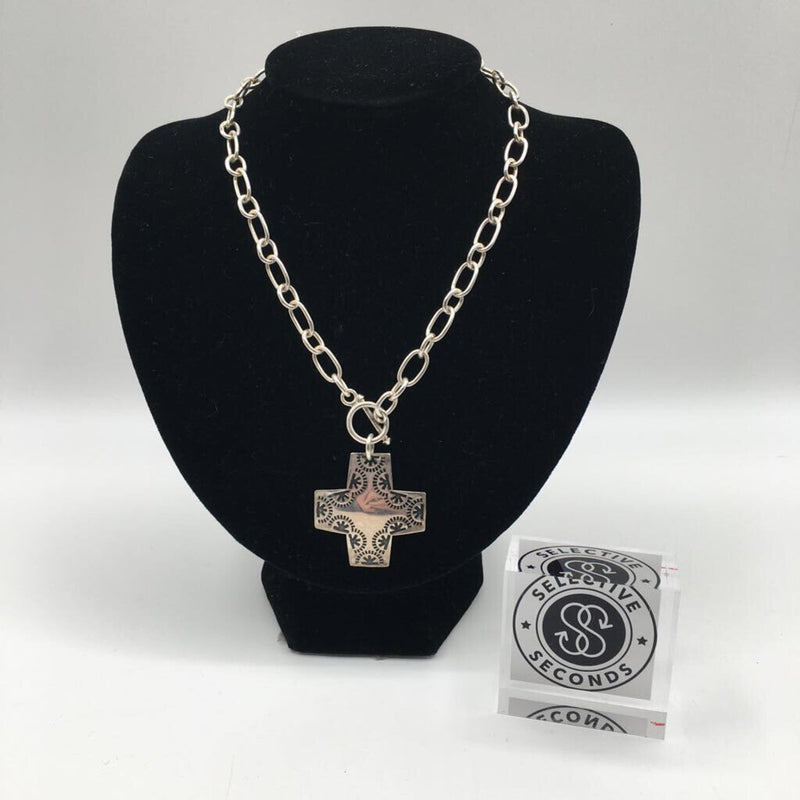 925 Silpada cross necklace