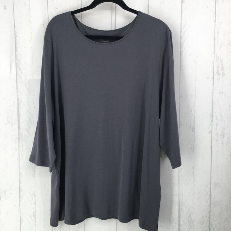 R22 3X 3/4 slv layering top