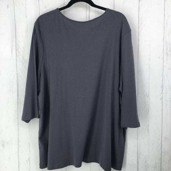 R22 3X 3/4 slv layering top