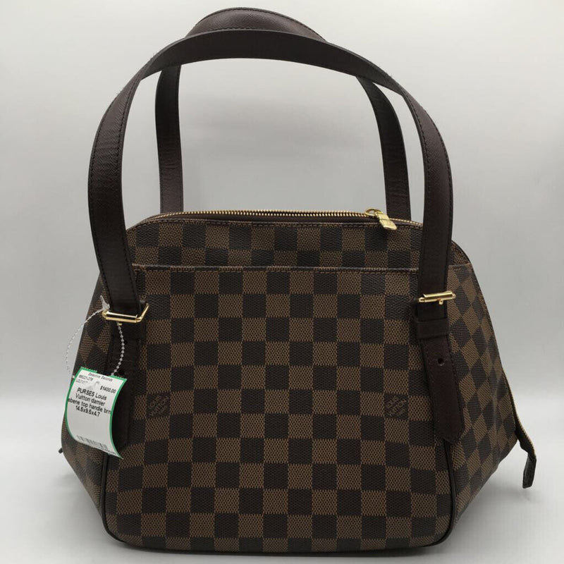 damier ebene top handle