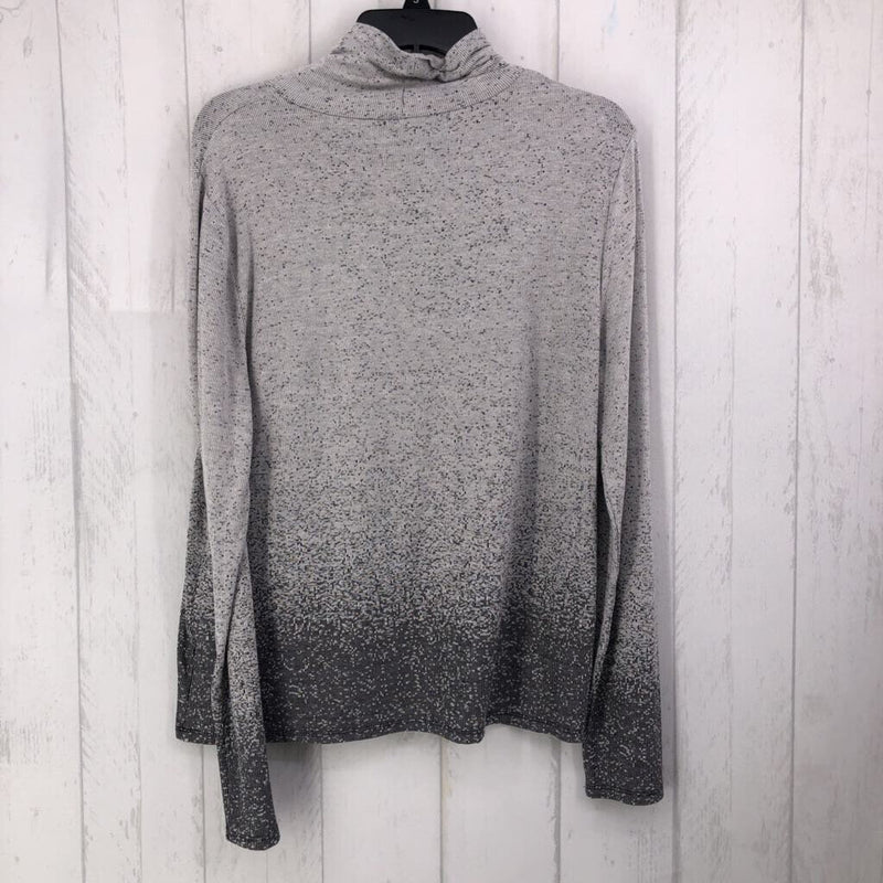 XL Ombre t-neck l/s top