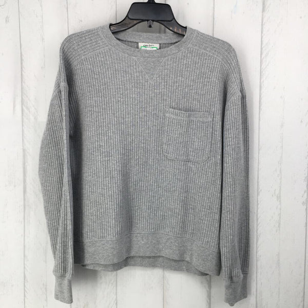 S Waffle knit l/s top