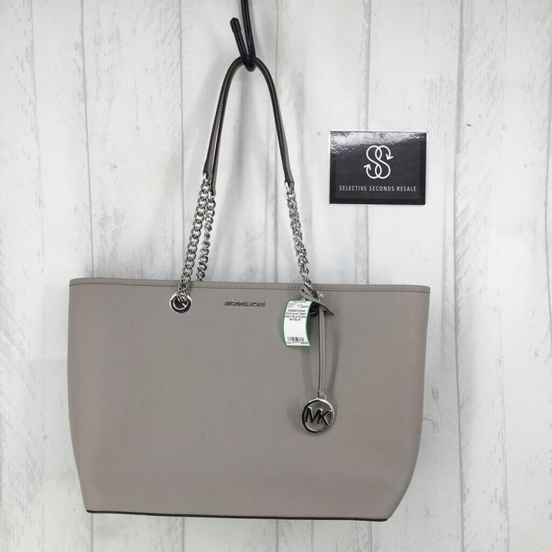 Lg east/west chain tote