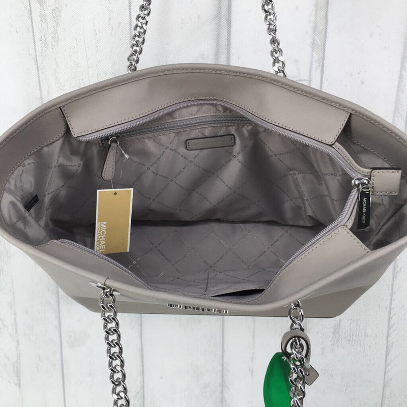 Lg east/west chain tote