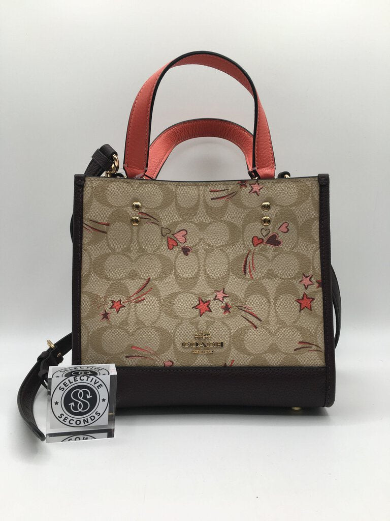 star/heart signature satchel