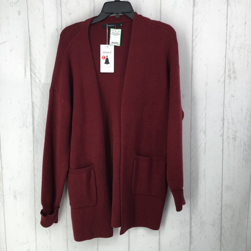 S Open front cardigan