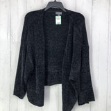 L 3/4 slv open front cardigan