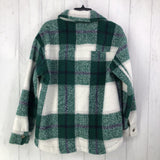 M Plaid shacket