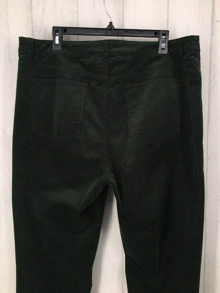 16 Corduroy straight leg pant