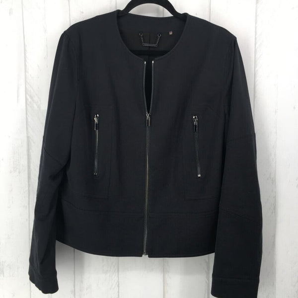 XL Zip up blazer